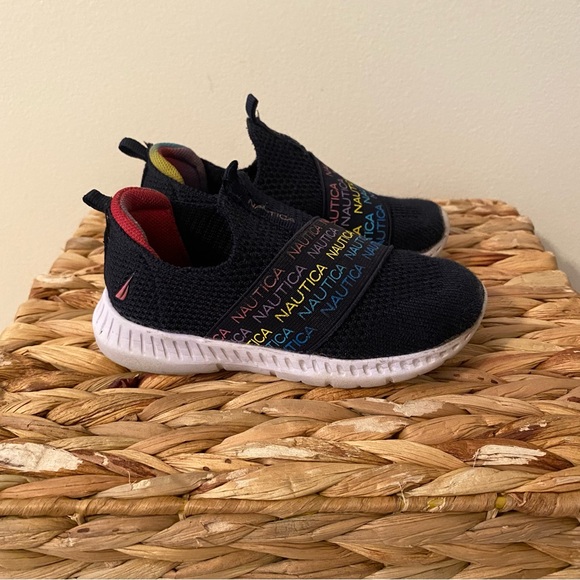 Kids Rainbow Nautica Sneakers - Picture 1 of 3